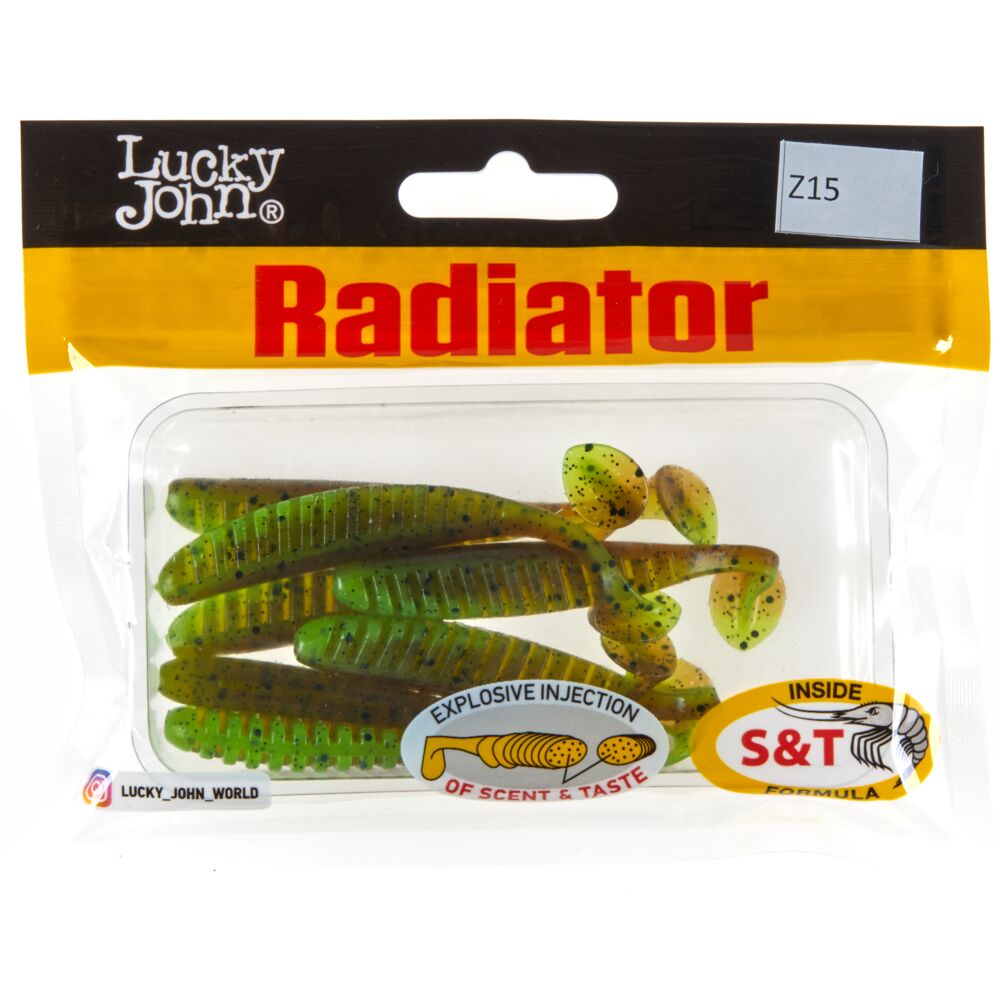 Виброхвосты съедоб. искусст. LJ Pro Series RADIATOR 3.0in (07.50)/Z15 7шт