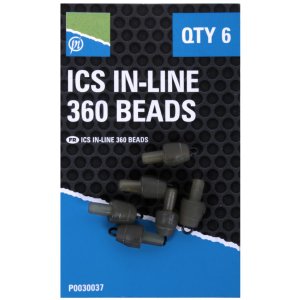 Застежки рыболовные Preston ICS IN-LINE 360 BEADS