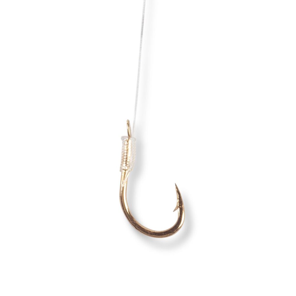 Крючки с поводком SAENGER Maishaken Gold-81 60cm 4 / 10 pcs.