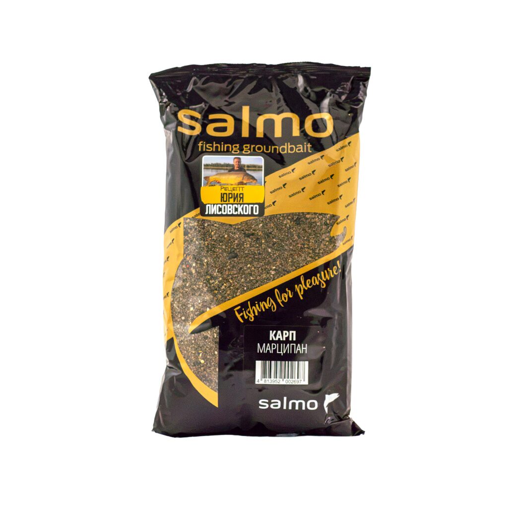 Прикормка рыболовная Salmo Карп марципан 1кг