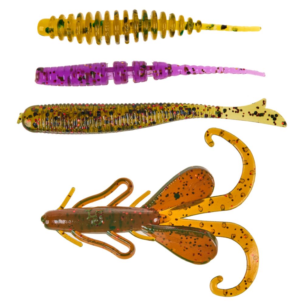 Твистеры и слаги съедоб. искусст. LJ Pro Series STREET FISHING PACK 06 SET Набор микроджиг 46 шт