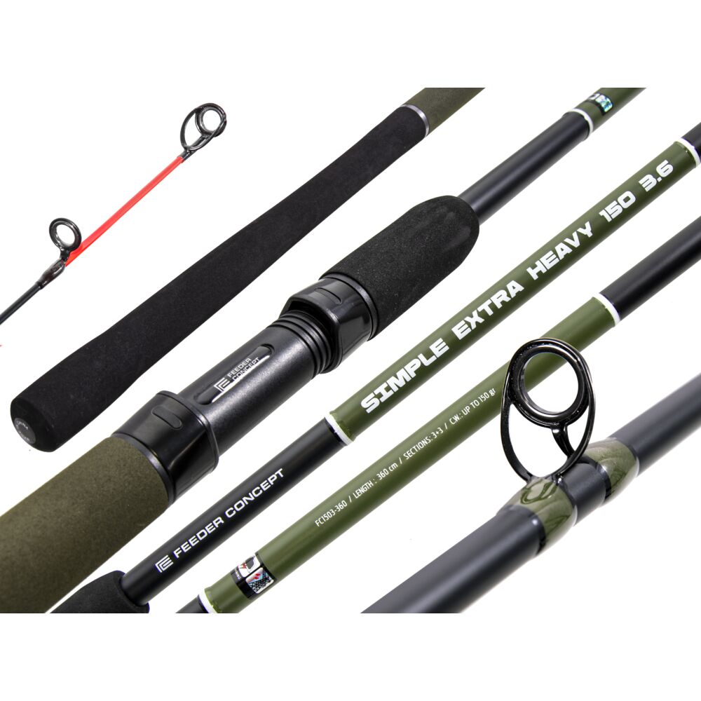 Удилище фидер. Feeder Concept Simple EXTRA HEAVY 150 3.60