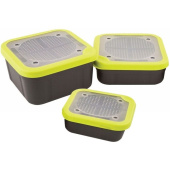 Емкость для наживки Matrix 2.2pt grey/lime bait box Емкость для наживки Matrix 2.2pt grey/lime bait box