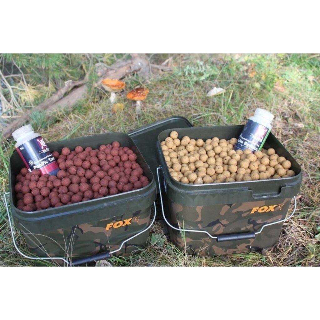 Емкость для прикормки Fox Camo square bucket 10L Емкость для прикормки Fox Camo square bucket 10L