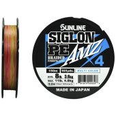 Шнур плетеный Sunline SIGLON Multi Color PEx4 AMZ 150м Шнур плетеный Sunline SIGLON Multi Color PEx4 AMZ 150м