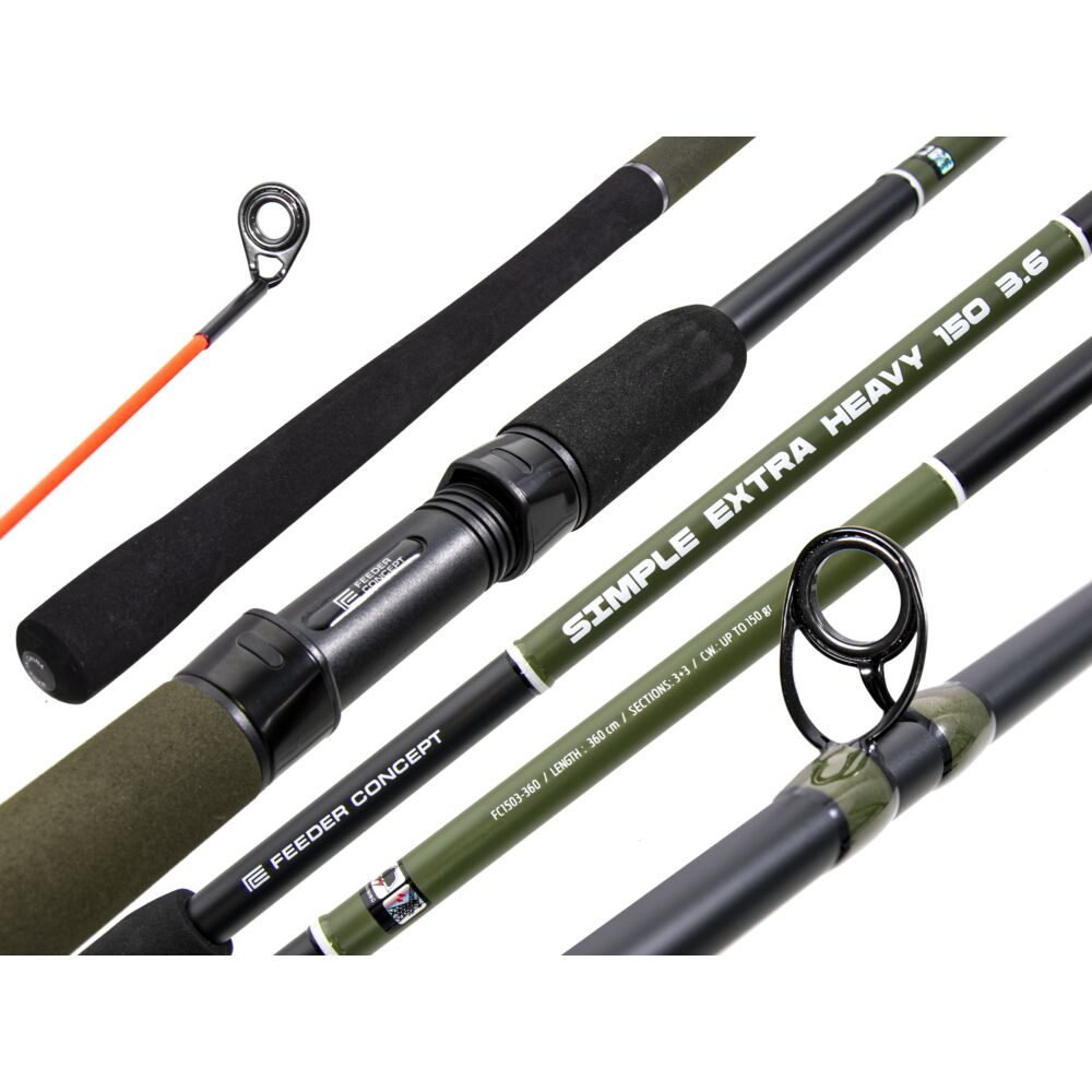Удилище фидер. Feeder Concept Simple EXTRA HEAVY 150 3.60