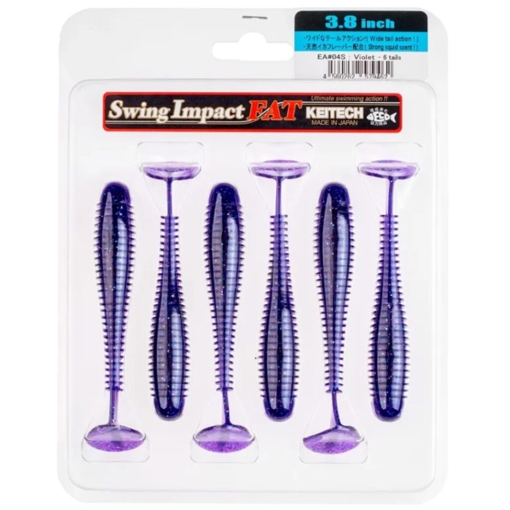 Приманка силиконовая Keitech Swing Impact FAT 3.8 Приманка силиконовая Keitech Swing Impact FAT 3.8