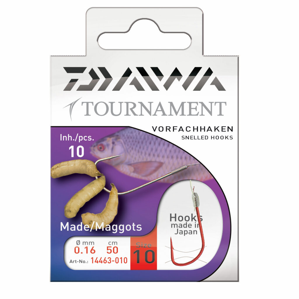 Крючки с поводком Daiwa Tournament Madenhaken 50см Крючки с поводком Daiwa Tournament Madenhaken 50см