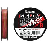 Шнур плетеный Sunline SIGLON Multi Color PEx8 AMZ 150м Шнур плетеный Sunline SIGLON Multi Color PEx8 AMZ 150м
