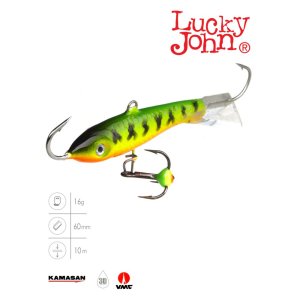 Балансир Lucky John CLASSIC 6 + тр. 60мм/20 блистер