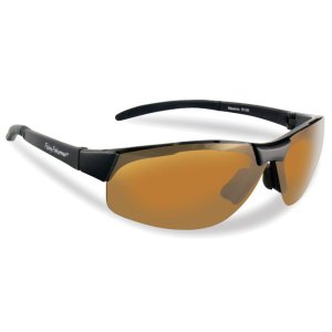 Очки поляризационные Flying Fisherman MAVERICK MATTE BLACK AMBER