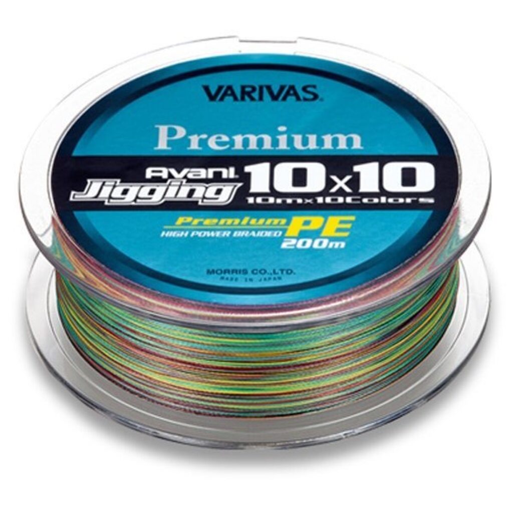 Шнур Varivas Avani Jigging 10x10 Premium x4 New 200м 0.6 Шнур Varivas Avani Jigging 10x10 Premium x4 New 200м 0.6