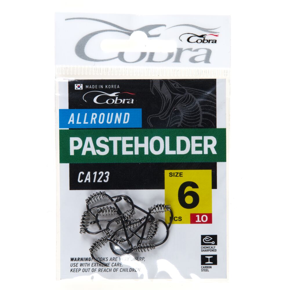 Крючки Cobra PASTEHOLDER сер. CA123 разм. 006 10шт. (C008NSB)