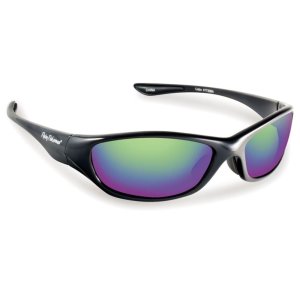 Очки солнечные FLYING FISHERMAN CABO BLACK AMBER-GREEN MIRROR