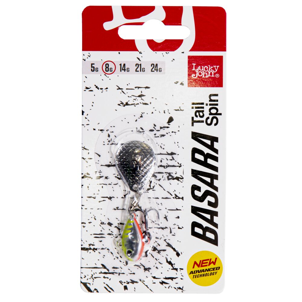Тейл-спиннер Lucky John BASARA TAIL SPIN 08.0г 015 в блистере