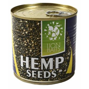 Зерновая смесь LION BAITS Hemp seeds,  430 мл