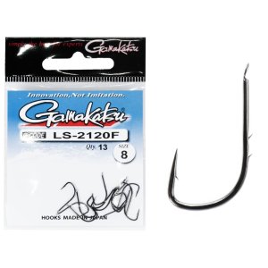 Крючки рыболовные Gamakatsu LS-2120F NEW LABEL HOOKS BLACK 