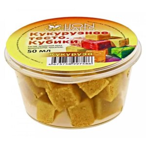 Тесто кукурузное Кубики LION BAITS Кукуруза 50мл
