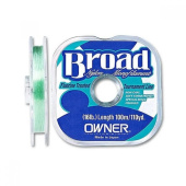 Леска рыболовная Owner BROAD диаметр 0.08 мм, длина 100 м, цвет: Natural Clear Леска рыболовная Owner BROAD диаметр 0.08 мм, длина 100 м, цвет: Natural Clear