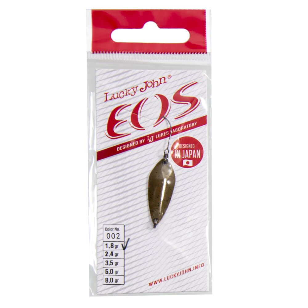 Блесна колеб. Lucky John EOS длин.25мм/01.8г 002