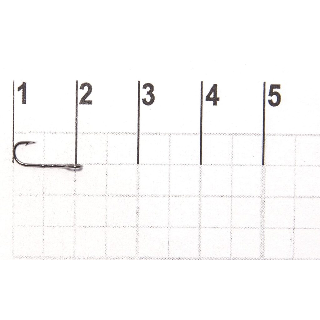 Одинарный крючок Round Bent Fixative Shank 12 15шт.