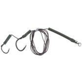 Готовая оснастка для ловли сома UNI CAT SX-67 Hair Rig 4/0 + 2/0 95kg