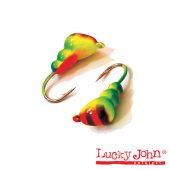 Мормышка вольф. Lucky John МУРАВЕЙ покраска с петел. 040мм/34