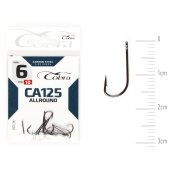 Крючки Cobra STRUGER сер. CA125 разм. 006 10шт. (C101NSB) Крючки Cobra STRUGER сер. CA125 разм. 006 10шт. (C101NSB)