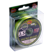 Плетеный шнур WFT Micro Braid KG chartreuse 150m 2,5Kg 0,035 Плетеный шнур WFT Micro Braid KG chartreuse 150m 2,5Kg 0,035