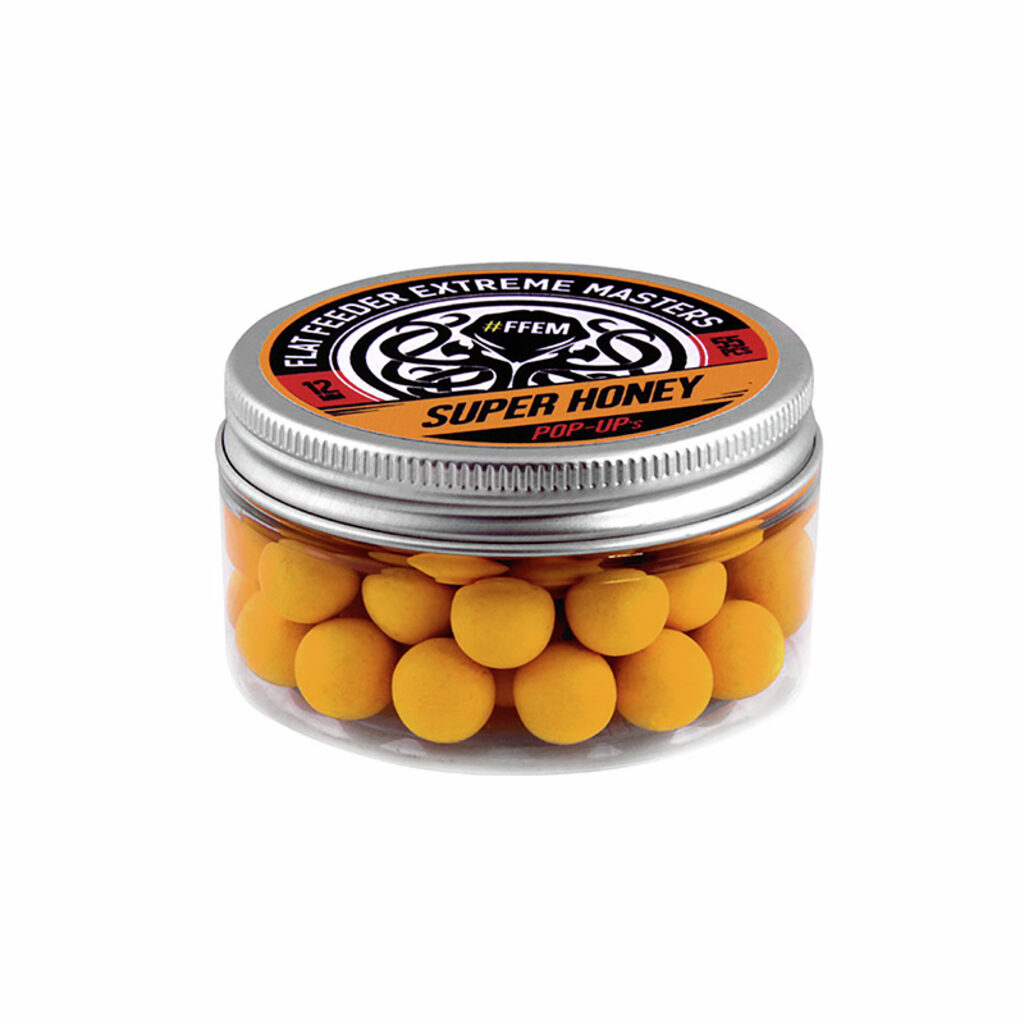 Насадочные бойлы FFEM Pop-Up Super Honey 12mm Насадочные бойлы FFEM Pop-Up Super Honey 12mm