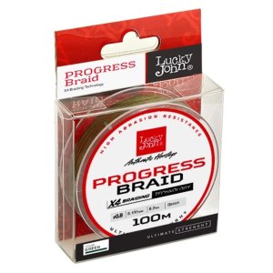 Леска плет. Lucky John Progress BRAID Green 100/013