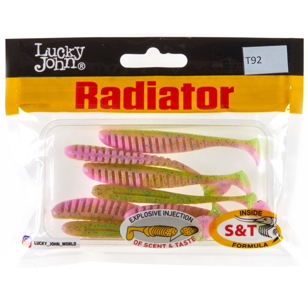Виброхвосты съедоб. искусст. LJ Pro Series RADIATOR 3.0in (07.50)/T92 7шт