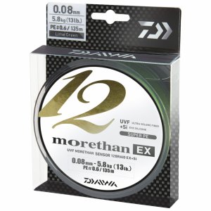 Леска плетеная DAIWA  MT 12BEX+Si 0.08mm 135m LG