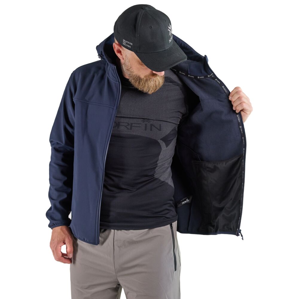 Куртка флис. Norfin HORIZON SOFTSHELL 01 р.S