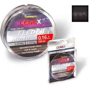 Леска моно Browning Cenex Feeder Mono 150m 4,40kg,9,70lbs black 0,22mm