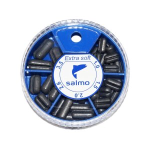Грузила Salmo EXTRA SOFT малый 5 секц. 1.0-3.5г 060г набор 4
