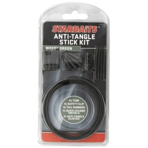 Набор силиконовых трудочек Starbaits ANTI TANGLE STICK KIT WEEDY GREEN 4шт