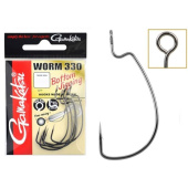 Крючки рыболовные Gamakatsu Offset Worm 330 Bottom Jigging 02 (6шт)