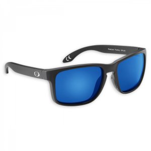 Очки поляризационные Flying Fisherman BLACK/SMOKE-BLUE MIRROR