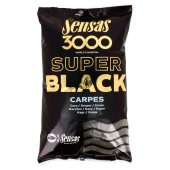 Прикормка Sensas 3000 Super BLACK Carp 1кг Прикормка Sensas 3000 Super BLACK Carp 1кг