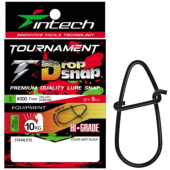 Застежка Intech Tournament Drop Snap Matt black 0/9шт Застежка Intech Tournament Drop Snap Matt black 0/9шт