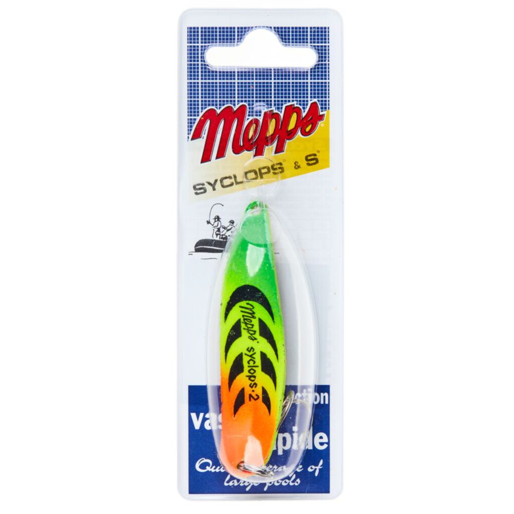 Блесна колебл. MEPPS Syclops TIGER блистер №2 (17г)