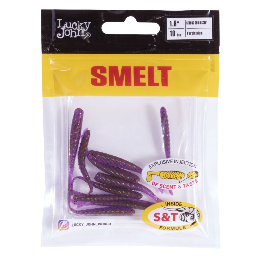 Слаги съедобные искусственные LJ Pro Series SMELT 1,8in (04.60)/S13 10шт.