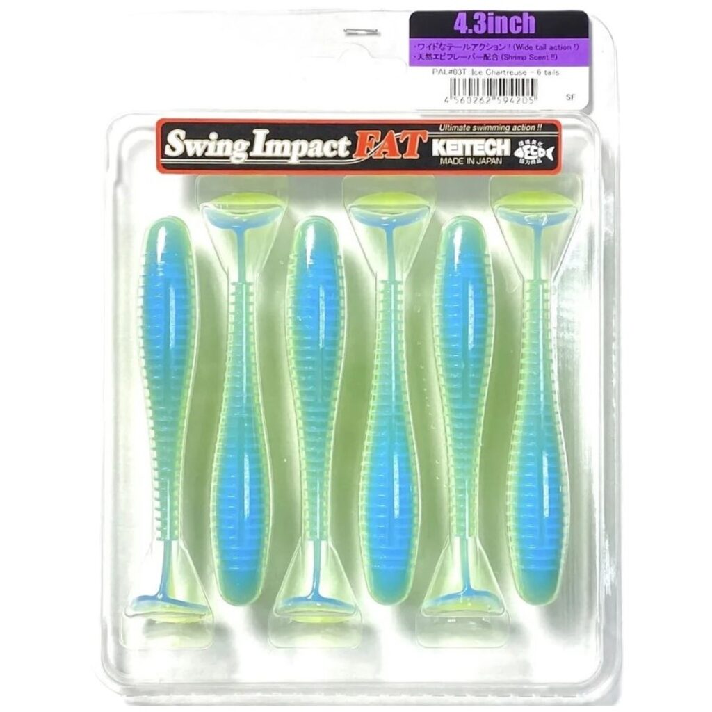 Приманка силиконовая Keitech Swing Impact FAT 4.3