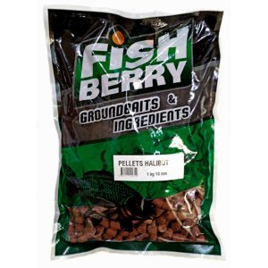 Пеллетс медленно растворимый FISHBERRY бордовый 10мм 1кг