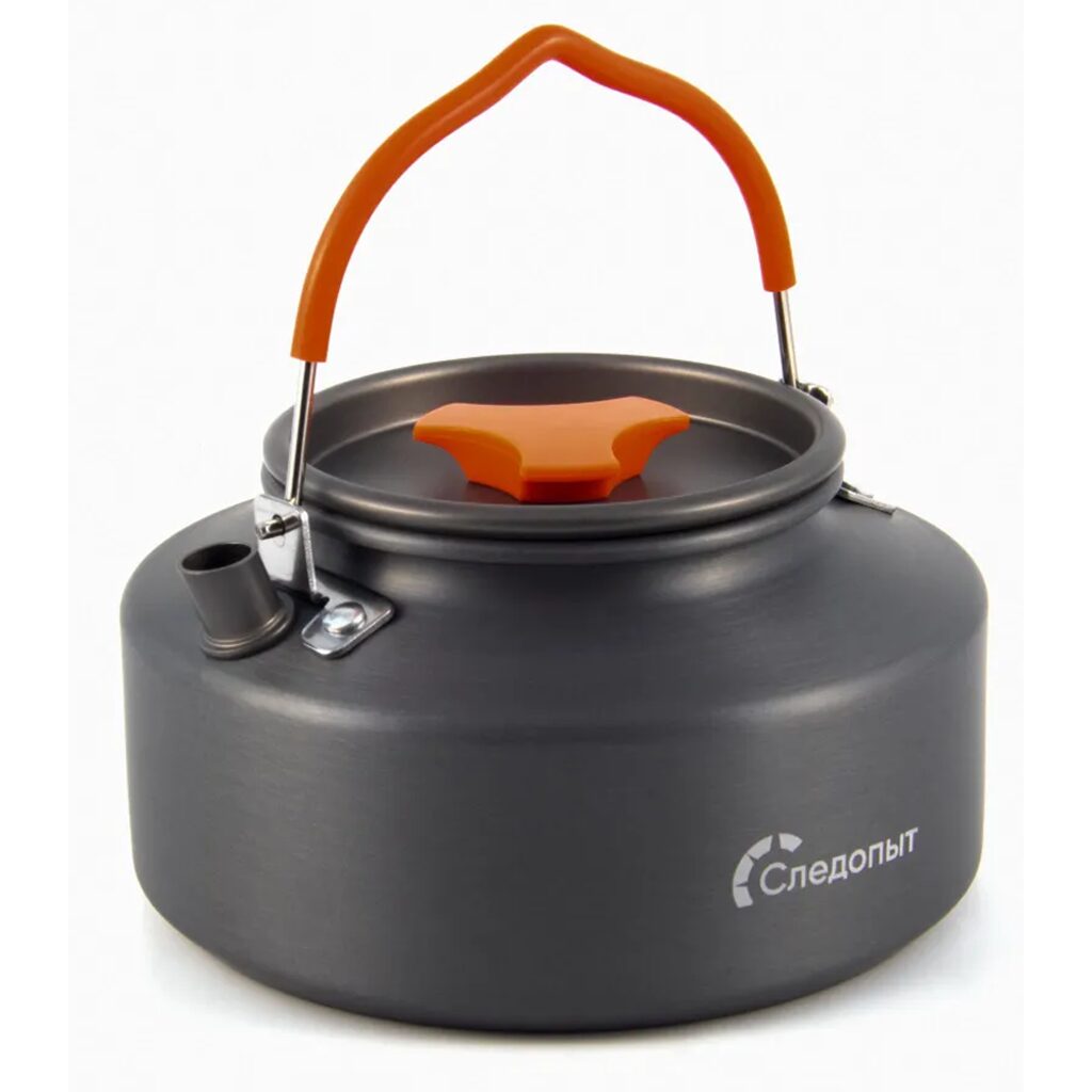 Чайник походный СЛЕДОПЫТ - Compact, 1 л, анодир. алюм./30/