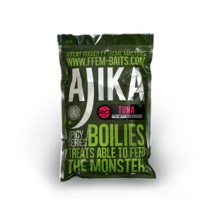 Насадочные бойлы вареные FFEM Ajika Boilies Tuna 20mm
