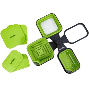 Короб. и аксессуар. рыболов. для прикорм. и насад. с подстав. FC FEEDER BAIT BOX SET 12 предм. набор