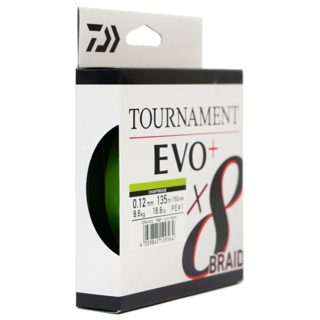 Плетеный шнур Daiwa TN x8 Br. EVO 0.12mm 135m CH Плетеный шнур Daiwa TN x8 Br. EVO 0.12mm 135m CH