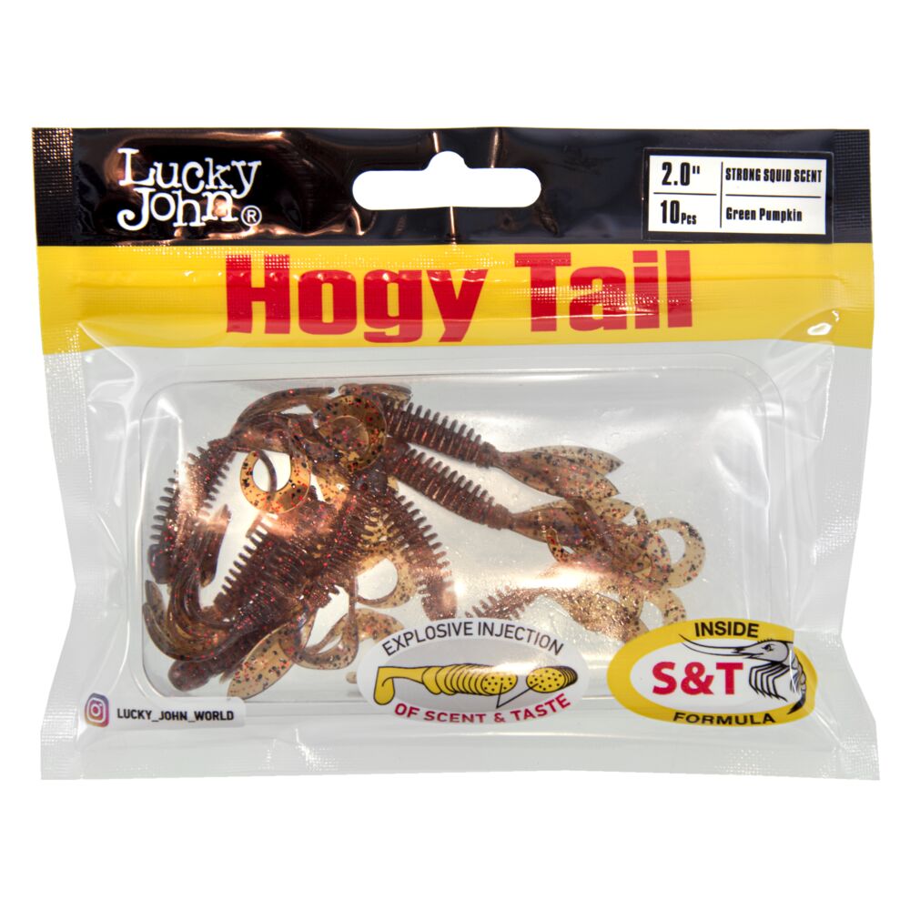 Твистеры съедоб. искусст. LJ Pro Series HOGY TAIL 2,0in (05.00)/PA03 10шт.